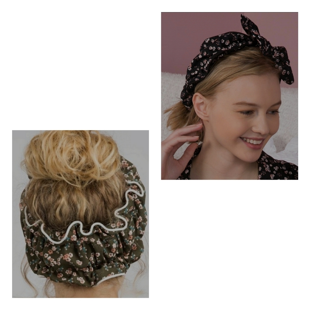 FLORAL HEADBAND - Picture 1 of 8